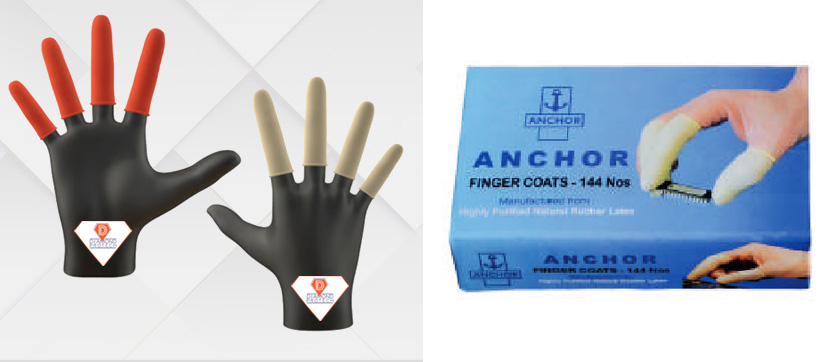 Industrial and Surgical Finger Cots