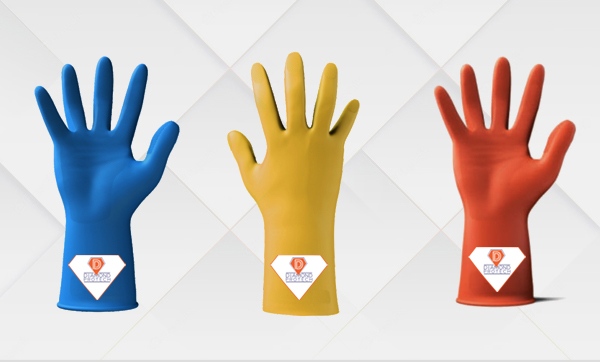 Household Rubber Hand Gloves