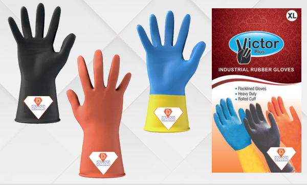 Industrial Rubber Hand Gloves